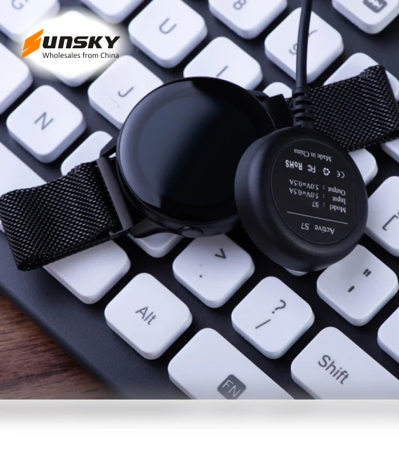 USB Magnetic Watch Wireless Charging Cable — Smartwatch Charging Solutions, Samsung