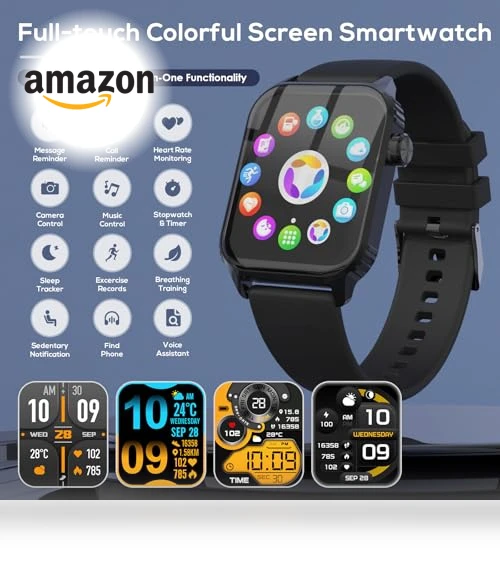1.83" HD Smartwatch with 120 Sports Modes — Smartwatches, TRAUSI