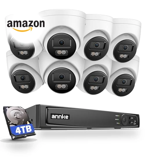 16CH 4K PoE Security Camera System — Smart Home Security, Annke