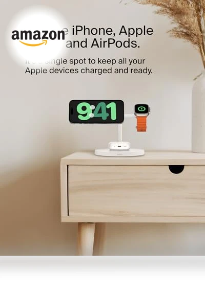 3-in-1 Wireless Charging Station — Chargers, Belkin