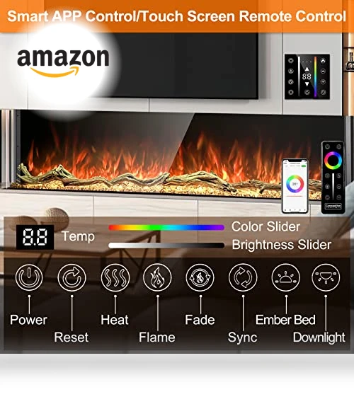 3 Sided Electric Fireplace Insert — Electric Heating Solutions, Cosmopolitan Fireplaces