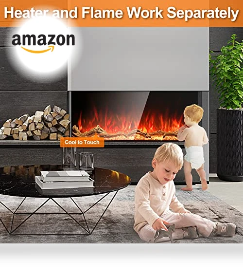 3 Sided Electric Fireplace Insert — Electric Heating Solutions, Cosmopolitan Fireplaces