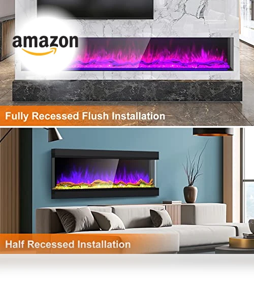 3 Sided Electric Fireplace Insert — Electric Heating Solutions, Cosmopolitan Fireplaces