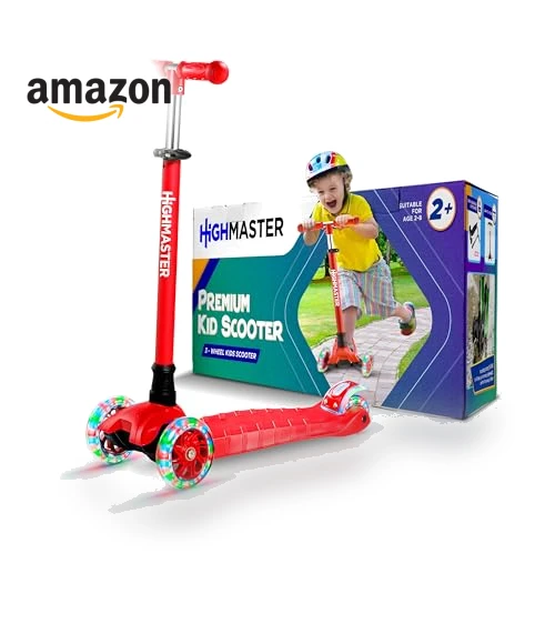 3 Wheel Kick Scooter for Children and Toddlers — Electric Vehicles, HighMaster