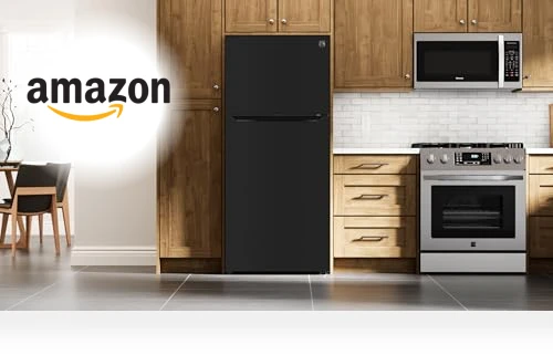 30" W Top Freezer Refrigerator — Mini Fridges, Kenmore
