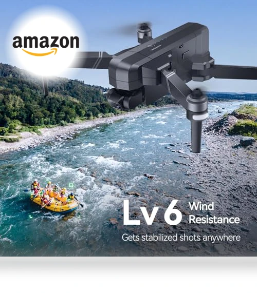 4K Camera Drone with Gimbal & EIS — Drones, Ruko