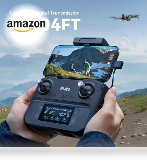 4K Camera Drone with Gimbal & EIS — Drones, Ruko