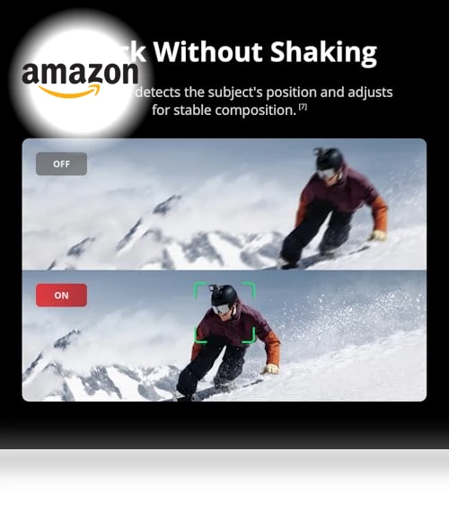Action Camera 4K with Extended Battery Life — Wearable Cameras, DJI