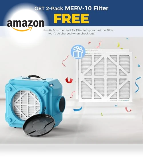 Air Scrubber with 3 Stage Filtration — Activated Carbon Air Purifiers, AlorAir