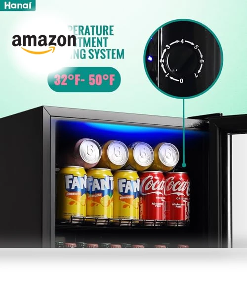 Beverage Refrigerator Mini Fridge Cooler — Mini Fridges, WANAI