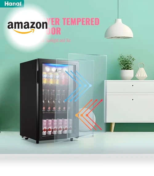 Beverage Refrigerator Mini Fridge Cooler — Mini Fridges, WANAI