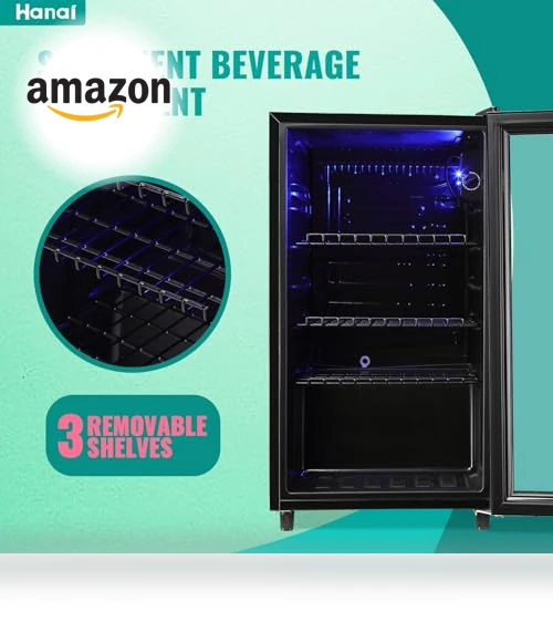 Beverage Refrigerator Mini Fridge Cooler — Mini Fridges, WANAI
