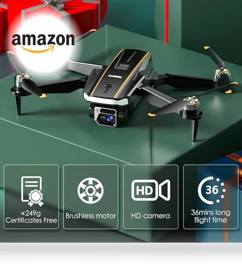 Brushless Motor Drone with Camera — Drones, CHUBORY