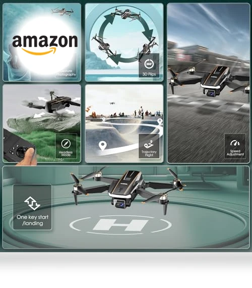 Brushless Motor Drone with Camera — Drones, CHUBORY