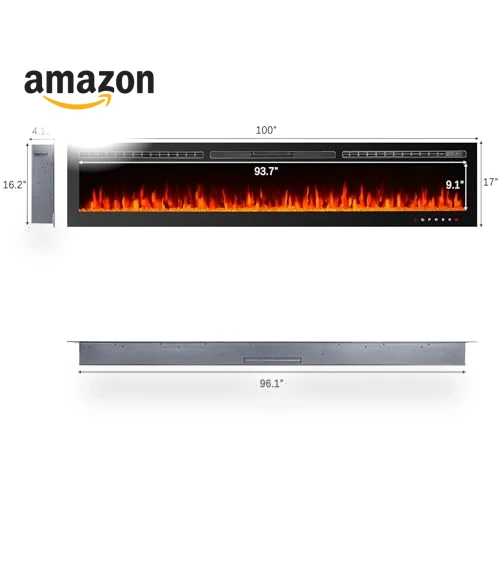 Electric Fireplace Insert — Electric Heating Solutions, CharaVector