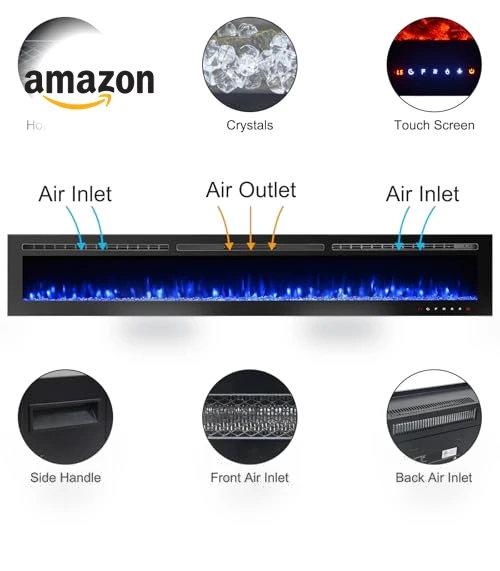 Electric Fireplace Insert — Electric Heating Solutions, CharaVector