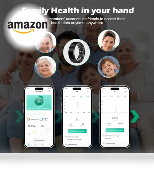 Fitness Tracker Ring — Smartwatches, YULUCKGO