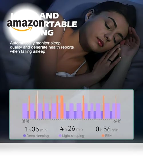 Fitness Tracker Ring — Smartwatches, YULUCKGO