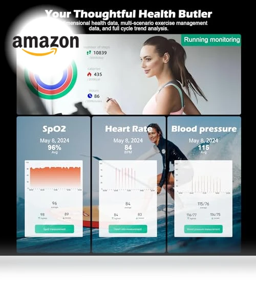 Fitness Tracker Ring — Smartwatches, YULUCKGO