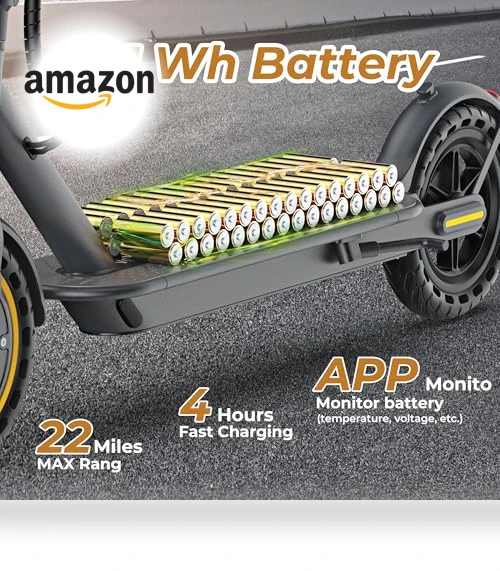 Foldable Electric Scooter — Electric Vehicles, WERHY