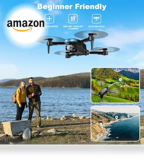 Foldable Remote Control Quadcopter with 1080P Camera — Drones & UAV Technology, RELIDOL