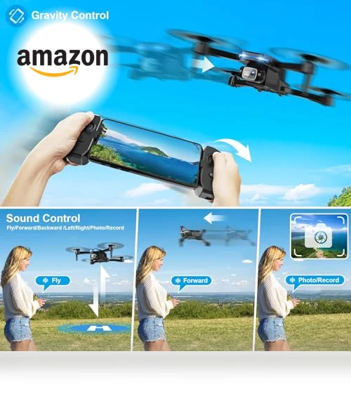 Foldable Remote Control Quadcopter with 1080P Camera — Drones & UAV Technology, RELIDOL