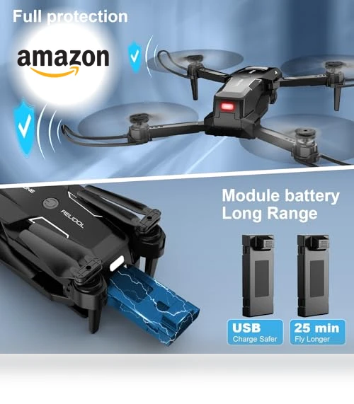 Foldable Remote Control Quadcopter with 1080P Camera — Drones & UAV Technology, RELIDOL