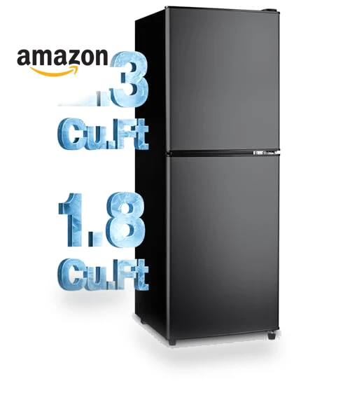 Fridge with Bottom Freezer and Drawer — Mini Fridges, Anypro