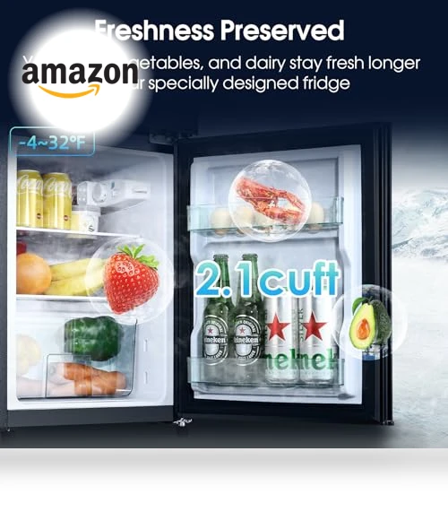 Fridge with Freezer — Mini Fridges, Anypro