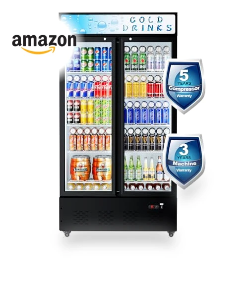 Glass Door Display Refrigerator — Mini Fridges, FreezLabs