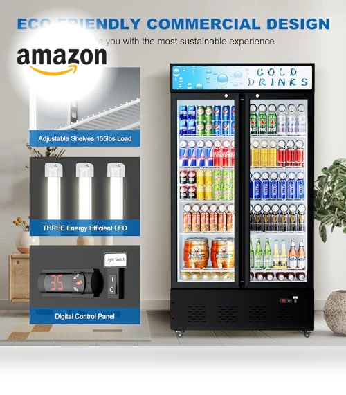 Glass Door Display Refrigerator — Mini Fridges, FreezLabs
