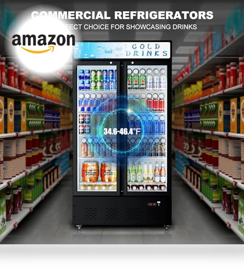 Glass Door Display Refrigerator — Mini Fridges, FreezLabs