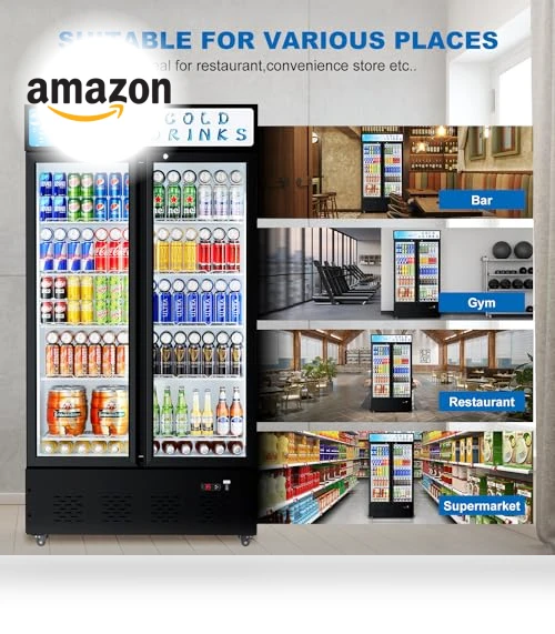 Glass Door Display Refrigerator — Mini Fridges, FreezLabs