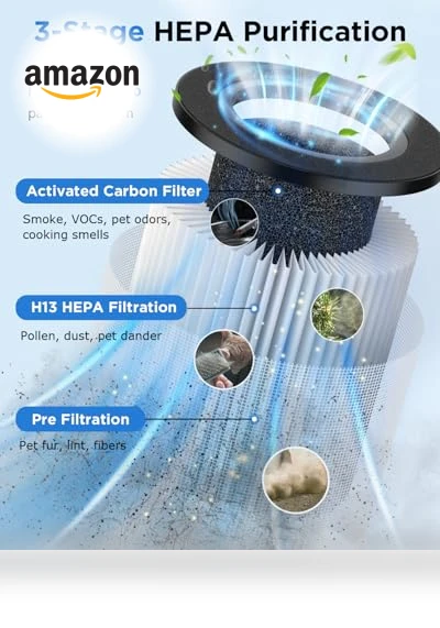 H13 HEPA Air Purifier — Activated Carbon Air Purifiers, Mooka