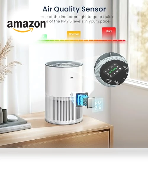 H13 True HEPA Air Purifier — Electrostatic Air Purifiers, LUNINO