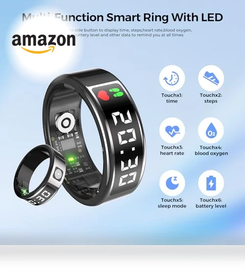Health Tracker Smart Ring — Smart Rings, Domhong