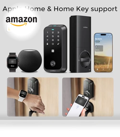 Keyless Entry Door Lock with Apple Home Key — Deadbolts, LNDU