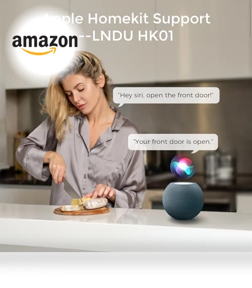 Keyless Entry Door Lock with Apple Home Key — Deadbolts, LNDU
