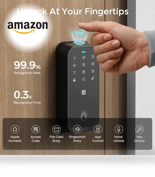 Keyless Entry Door Lock with Apple Home Key — Deadbolts, LNDU