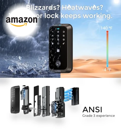 Keyless Entry Door Lock with Apple Home Key — Deadbolts, LNDU