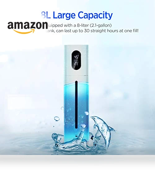 Large Ultrasonic Humidifier with Remote Control — Air Moisturizers, AILINKE