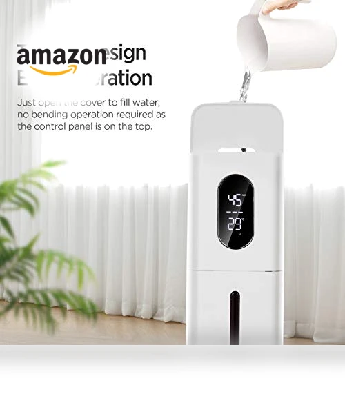 Large Ultrasonic Humidifier with Remote Control — Air Moisturizers, AILINKE
