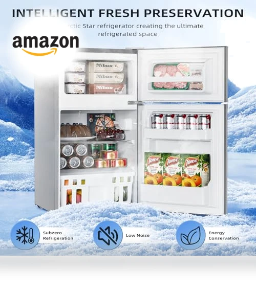 Mini Refrigerator with Freezer — Mini Fridges, Antarctic Star