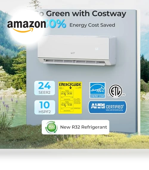 Mini Split Air Conditioner & Heater — Cooling Solutions, COSTWAY