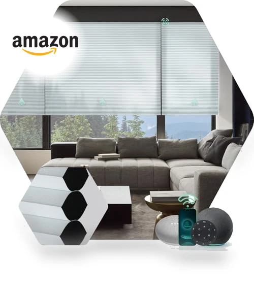 Motorized Cellular Shades — Honeycomb, Yoolax