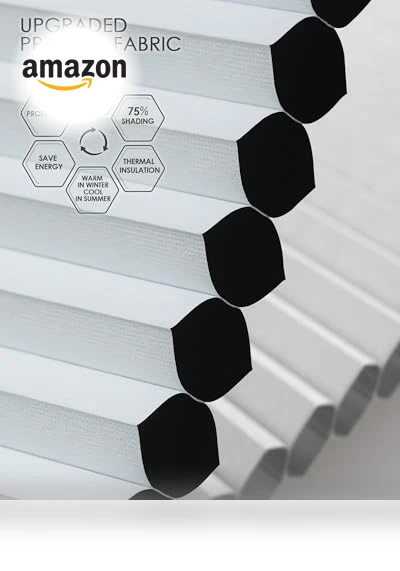 Motorized Cellular Shades — Honeycomb, Yoolax