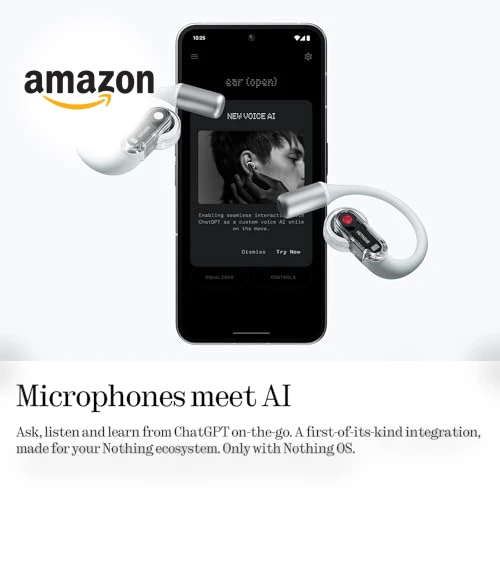 Open-Ear Headphones — In-Ear Headphones, Nothing