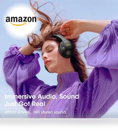 Over Ear Headphones Wireless — In-Ear Headphones, YUMONDEAR