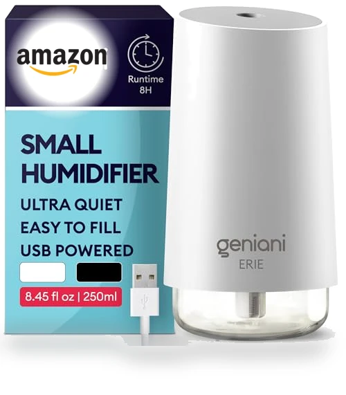 Portable Cool Mist Humidifier — Air Moisturizers, GENIANI