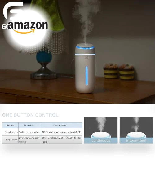 Portable Mini Humidifier — Air Moisturizers, gofuch